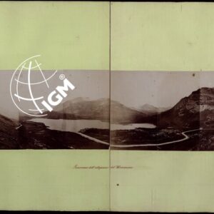 TRENTADUE PANORAMI FOTOGRAFICI ESEGUITI DAL TENENTE DI STATO MAGGIORE SIG. MANZI NEL 1876, PER STUDI SULLA FOTOTOPOGRAFIA - PANORAMA DELL'ALTIPIANO DEL MONCENISIO.