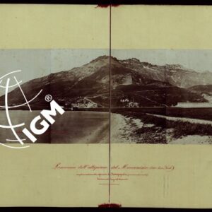 TRENTADUE PANORAMI FOTOGRAFICI ESEGUITI DAL TENENTE DI STATO MAGGIORE SIG. MANZI NEL 1876, PER STUDI SULLA FOTOTOPOGRAFIA - PANORAMA DELL'ALTIPIA NO DEL MONCENISIO (180°EST-NORD) ESEGUITO IN OCCASIONE DELLE ESPERIENZE DI FOTOTOPOGRAFIA.