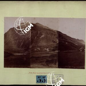 TRENTADUE PANORAMI FOTOGRAFICI ESEGUITI DAL TENENTE DI STATO MAGGIORE SIG. MANZI NEL 1876, PER STUDI SULLA FOTOTOPOGRAFIA - ILl M. FROID (ELEMENTO N.3 PER LA STAZIONE DI CONTROLLO)