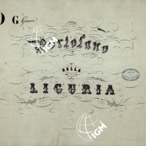 PORTOLANO DELLA LIGURIA - TITOLO