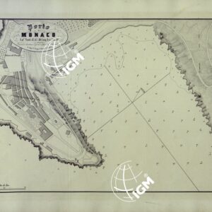 PORTOLANO DELLA LIGURIA - PORTO DI MONACO