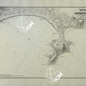 PORTOLANO DELLA LIGURIA - RADA DI SESTRI LEVANTE