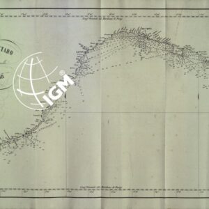 PORTOLANO DELLA LIGURIA - CARTA DEL LITTORALE DELLA LIGURIA E CONTADO DI NIZZA.