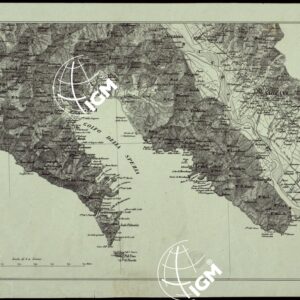 CARTA TOPOGRAFICA DEL GOLFO DELLA SPEZIA - FOGLIO 11