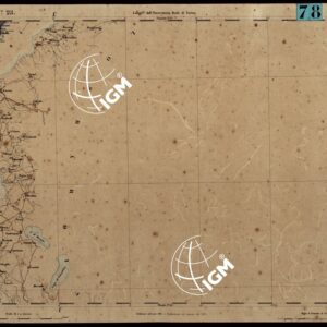 CARTA TOPOGRAFICA DEGLI STATI IN TERRAFERMA DI S.M. IL RE DI SARDEGNA ALLA SCALA DI 1.A 50.000. OPERA DEL CORPO REALE DELLO STATO MAGGIORE - FOGLIO N.°25. GHIFFA + DOCUMENTO DI AGGIORNAMENTO