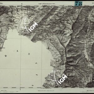CARTA TOPOGRAFICA DEGLI STATI IN TERRAFERMA DI S.M. IL RE DI SARDEGNA ALLA SCALA DI 1.A 50.000. OPERA DEL CORPO REALE DELLO STATO MAGGIORE - FOGLIO N.°35.  MONTMEILLAN
