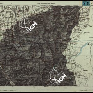 CARTA TOPOGRAFICA DEGLI STATI IN TERRAFERMA DI S.M. IL RE DI SARDEGNA ALLA SCALA DI 1.A 50.000. OPERA DEL CORPO REALE DELLO STATO MAGGIORE - FOGLIO N.°56. CASTEGGIO + DOCUMENTO DI AGGIORNAMENTO PARTE OCCIDENTALE E ORIENTALE