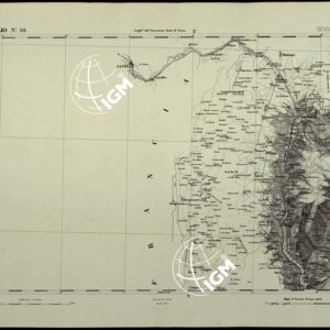 CARTA TOPOGRAFICA DEGLI STATI IN TERRAFERMA DI S.M. IL RE DI SARDEGNA ALLA SCALA DI 1.A 50.000. OPERA DEL CORPO REALE DELLO STATO MAGGIORE - FOGLIO N.°10.  SEYSSEL