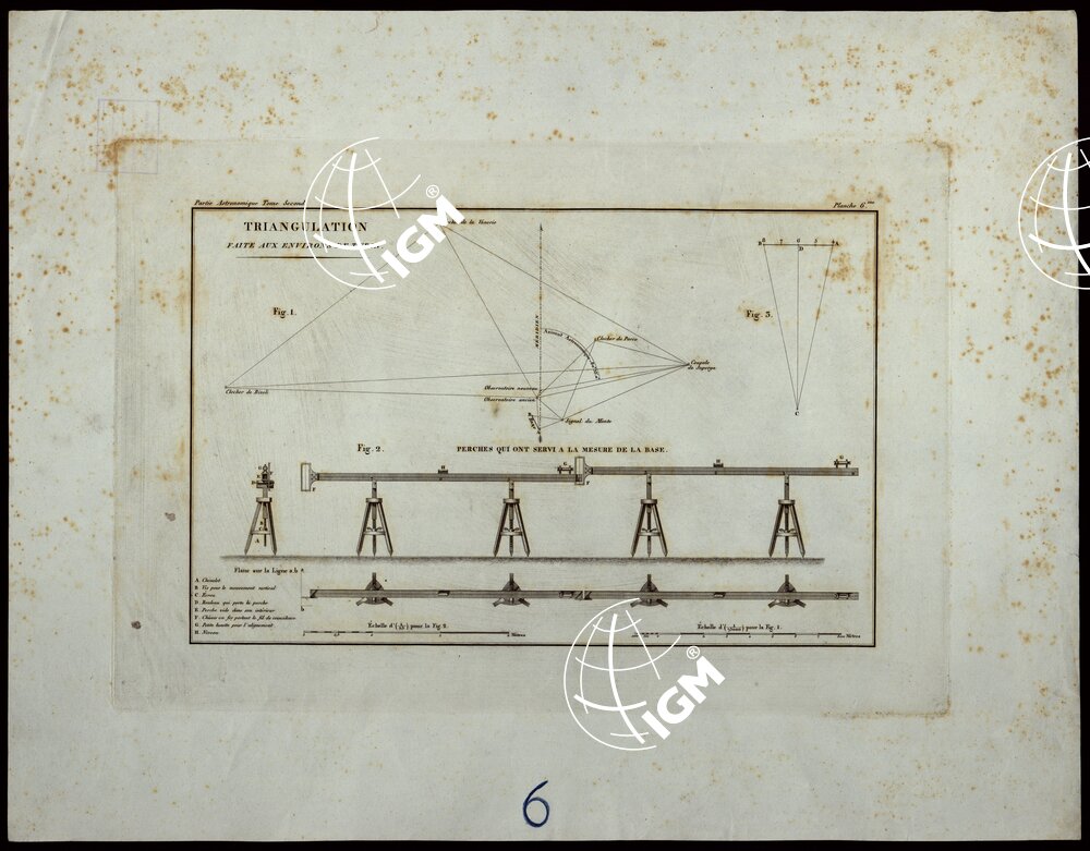 TRIANGULATION FAITE AUX ENVIRONS DU TURIN - FOGLIO 6