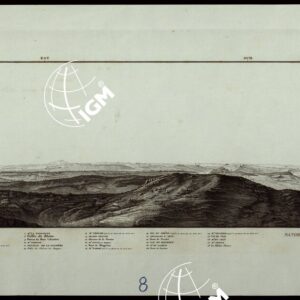 PANORAMA OU VUE PERSPECTIVE DE - FOGLIO 8 2A