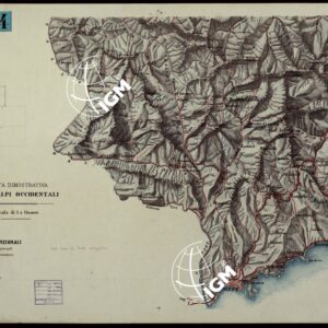 CARTA DIMOSTRATIVA DELLE ALPI OCCIDENTALI - Tavola IV
