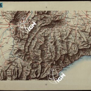 CARTA DIMOSTRATIVA DELLE ALPI OCCIDENTALI - Tavola VI