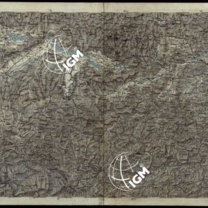 CARTA COROGRAFICA DEI VERSANTI SETTENTRIONALI E MERIDIONALI DELLE ALPI RETICHE CARNICHE E GIULIE IN 25 FOGLI - FOGLIO D.1 LINTZ