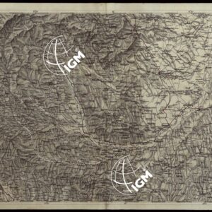 CARTA COROGRAFICA DEI VERSANTI SETTENTRIONALI E MERIDIONALI DELLE ALPI RETICHE CARNICHE E GIULIE IN 25 FOGLI - FOGLIO E.2 GRATZ