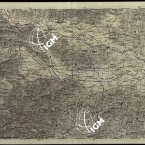 CARTA COROGRAFICA DEI VERSANTI SETTENTRIONALI E MERIDIONALI DELLE ALPI RETICHE CARNICHE E GIULIE IN 25 FOGLI - FOGLIO E.3 VARASDIN