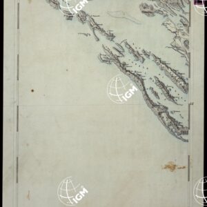 CARTA COROGRAFICA DEI VERSANTI SETTENTRIONALI E MERIDIONALI DELLE ALPI RETICHE, CARNICHE E GIULIE - Foglio D.6 Isola Lunga