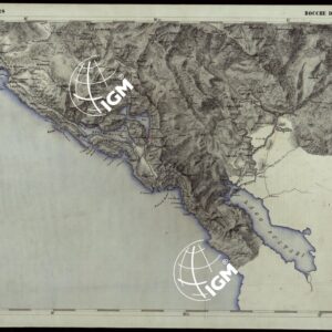 CARTA COROGRAFICA DEI VERSANTI SETTENTRIONALI E MERIDIONALI DELLE ALPI RETICHE, CARNICHE E GIULIE
