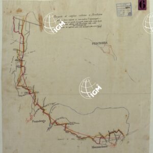 PROGETTI DI CONFINE INTORNO A PESCHIERA ANNEXS DE LA CARTE TOPOGRAPHIQUE