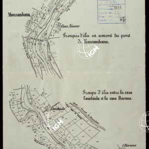 PROGETTI DI CONFINE INTORNO A PESCHIERA ANNEXS DE LA CARTE TOPOGRAPHIQUE -Tavola 1