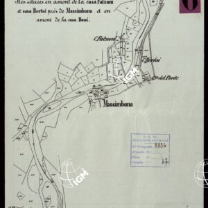 PROGETTI DI CONFINE INTORNO A PESCHIERA ANNEXS DE LA CARTE TOPOGRAPHIQUE -Tavola 4