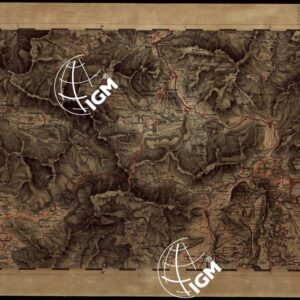 CARTA TOPOGRAFICA DEL REGNO LOMBARDO-VENETO - FOGLIO F.7