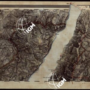 CARTA TOPOGRAFICA DEL REGNO LOMBARDO-VENETO - FOGLIO G.6
