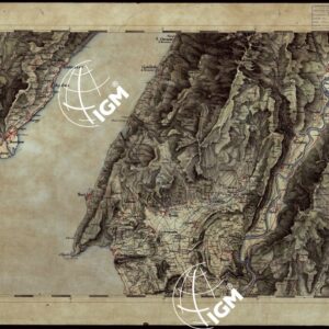 CARTA TOPOGRAFICA DEL REGNO LOMBARDO-VENETO - FOGLIO G.7