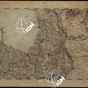 CARTA TOPOGRAFICA DEL REGNO LOMBARDO-VENETO  - FOGLIO G.8