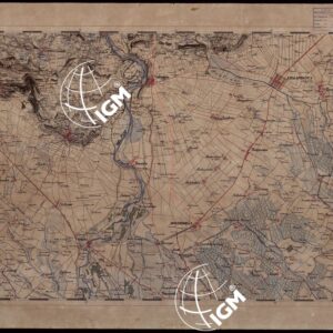 CARTA TOPOGRAFICA DEL REGNO LOMBARDO-VENETO  - FOGLIO G9