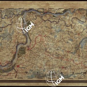 CARTA TOPOGRAFICA DEL REGNO LOMBARDO-VENETO - FOGLIO G.11