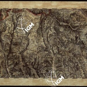 CARTA TOPOGRAFICA DEL REGNO LOMBARDO-VENETO - FOGLIO H.7