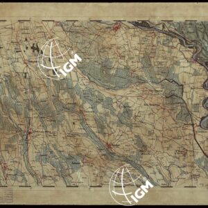 CARTA TOPOGRAFICA DEL REGNO LOMBARDO-VENETO - FOGLIO H.9