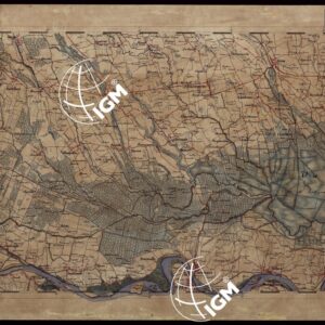 CARTA TOPOGRAFICA DEL REGNO LOMBARDO-VENETO - FOGLIO H.10