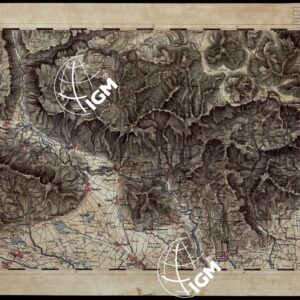 CARTA TOPOGRAFICA DEL REGNO LOMBARDO-VENETO - FOGLIO I.6
