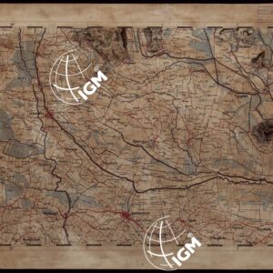 CARTA TOPOGRAFICA DEL REGNO LOMBARDO-VENETO - FOGLIO I.9