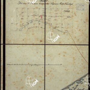 PLAN DER SEE-STADT ADT UND FESTUNG VENEDIG SAMMT HREN LAGUNEN UND DEM DIESE UMGEBEN DEN FESTEN LANDE VON DER MUNDUNG DER ETSCHRIS ZU JENER DER PIAVE. + CENNI SULLA COSTRUZIONE DELLA CARTA ANNO 1849 - FOGLIO 1 + QUADRO ED'UNIONE