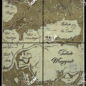 PLAN DER SEE-STADT ADT UND FESTUNG VENEDIG SAMMT HREN LAGUNEN UND DEM DIESE UMGEBEN DEN FESTEN LANDE VON DER MUNDUNG DER ETSCHRIS ZU JENER DER PIAVE. + CENNI SULLA COSTRUZIONE DELLA CARTA ANNO 1849 - FOGLIO 17