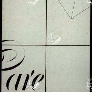 PLAN DER SEE-STADT ADT UND FESTUNG VENEDIG SAMMT HREN LAGUNEN UND DEM DIESE UMGEBEN DEN FESTEN LANDE VON DER MUNDUNG DER ETSCHRIS ZU JENER DER PIAVE. + CENNI SULLA COSTRUZIONE DELLA CARTA ANNO 1849 - FOGLIO 24 TITOLO