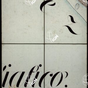 PLAN DER SEE-STADT ADT UND FESTUNG VENEDIG SAMMT HREN LAGUNEN UND DEM DIESE UMGEBEN DEN FESTEN LANDE VON DER MUNDUNG DER ETSCHRIS ZU JENER DER PIAVE. + CENNI SULLA COSTRUZIONE DELLA CARTA ANNO 1849 - FOGLIO 26