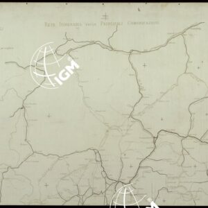 SCHIZZO DELLA RETE ITINERARIA DELLE PRINCIPALI COMUNICAZIONI SUL VERSANTE MERIDIONALE DELLE ALPI RETICHE