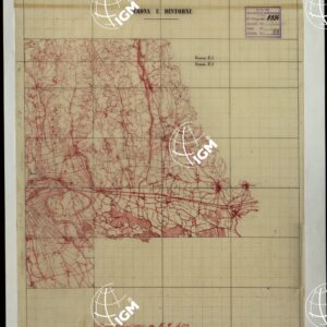 RILIEVI AL 10.000 RIDOTTI ALL'86.400 (LEVATE ANTERIORI AL 1870) - VERONA E DINTORNI (lLUCIDO)