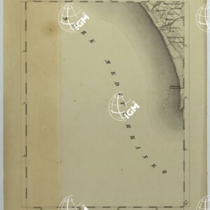 CARTA TOPOGRAFICA DELLA LOMBARDIA, DEL VENETO E DELL'ITALIA CENTRALE - CARTA DEGLI EX DUCATI DI PARMA, PIACENZA E MODENA - F.16 FOCE DEL TEVERE