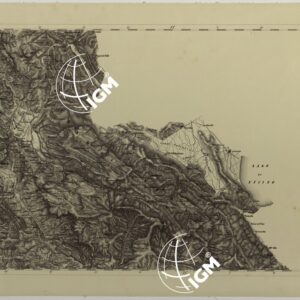 CARTA TOPOGRAFICA DELLA LOMBARDIA, DEL VENETO E DELL'ITALIA CENTRALE - CARTA DEGLI EX DUCATI DI PARMA, PIACENZA E MODENA - H.15 SUBIACO