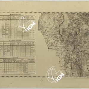 CARTA TOPOGRAFICA DEL REGNO LOMBARDO-VENETO COSTRUTTA SOPRA MISURE ASTRONOMICO-TRIGONOMETRICHE ED INCISA A MILANO NELL'ISTITUTO GEOGRAFICO MILITARE DELL'I.R. STATO MAGGIORE GENARALE AUSTRIACO PUBBLICATA NELL'ANNO - A.4