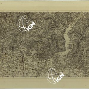 CARTA TOPOGRAFICA DEL REGNO LOMBARDO-VENETO COSTRUTTA SOPRA MISURE ASTRONOMICO-TRIGONOMETRICHE ED INCISA A MILANO NELL'ISTITUTO GEOGRAFICO MILITARE DELL'I.R. STATO MAGGIORE GENARALE AUSTRIACO PUBBLICATA NELL'ANNO - C.4