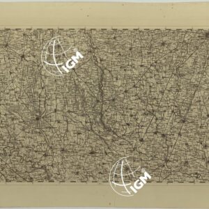 CARTA TOPOGRAFICA DEL REGNO LOMBARDO-VENETO COSTRUTTA SOPRA MISURE ASTRONOMICO-TRIGONOMETRICHE ED INCISA A MILANO NELL'ISTITUTO GEOGRAFICO MILITARE DELL'I.R. STATO MAGGIORE GENARALE AUSTRIACO PUBBLICATA NELL'ANNO - C.5