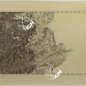 CARTA TOPOGRAFICA DEL REGNO LOMBARDO-VENETO COSTRUTTA SOPRA MISURE ASTRONOMICO-TRIGONOMETRICHE ED INCISA A MILANO NELL'ISTITUTO GEOGRAFICO MILITARE DELL'I.R. STATO MAGGIORE GENARALE AUSTRIACO PUBBLICATA NELL'ANNO - D.2