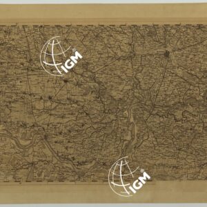 CARTA TOPOGRAFICA DEL REGNO LOMBARDO-VENETO COSTRUTTA SOPRA MISURE ASTRONOMICO-TRIGONOMETRICHE ED INCISA A MILANO NELL'ISTITUTO GEOGRAFICO MILITARE DELL'I.R. STATO MAGGIORE GENARALE AUSTRIACO PUBBLICATA NELL'ANNO - D.6