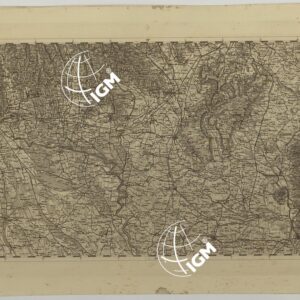 CARTA TOPOGRAFICA DEL REGNO LOMBARDO-VENETO COSTRUTTA SOPRA MISURE ASTRONOMICO-TRIGONOMETRICHE ED INCISA A MILANO NELL'ISTITUTO GEOGRAFICO MILITARE DELL'I.R. STATO MAGGIORE GENARALE AUSTRIACO PUBBLICATA NELL'ANNO - E.5