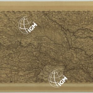CARTA TOPOGRAFICA DEL REGNO LOMBARDO-VENETO COSTRUTTA SOPRA MISURE ASTRONOMICO-TRIGONOMETRICHE ED INCISA A MILANO NELL'ISTITUTO GEOGRAFICO MILITARE DELL'I.R. STATO MAGGIORE GENARALE AUSTRIACO PUBBLICATA NELL'ANNO - E.6